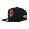 [New Era] 59FIFTY San Francisco Giants [MLB 2002 WORLD SERIES GAME FITTED CAP] SAN FRANCISCO GIANTS Hat World Series (8 (approx. 63.5cm)) [Used]