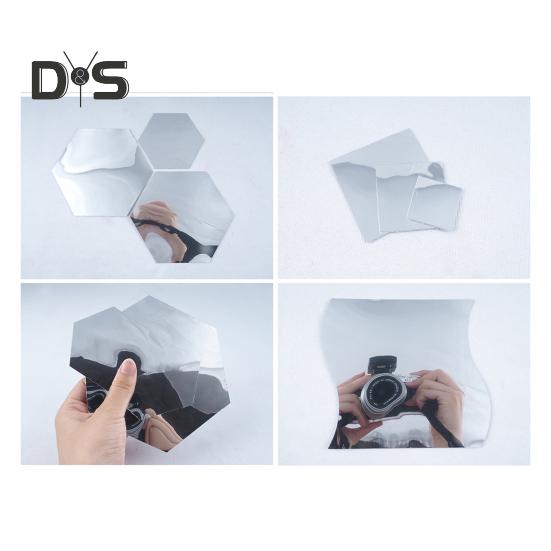 100/200 см мягкое настенное зеркало водонепроницаемое самоклеящееся зеркало на всю длину тела небьющееся украшение для гостиной спальни ванной комнаты зеркало наклейка