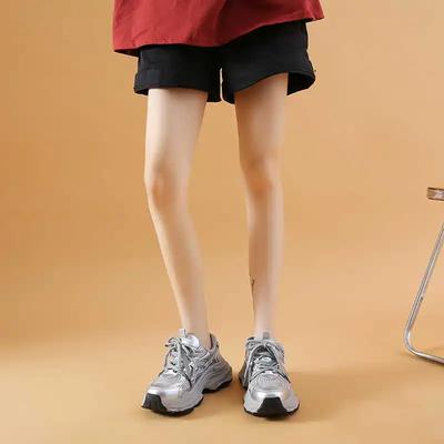 Мода Увеличение роста В лесу Обувь Ботинки Женские Супер Уютные Синие Ботинки Кроссовки Спорт Спортивный Пирог Модель Импортные