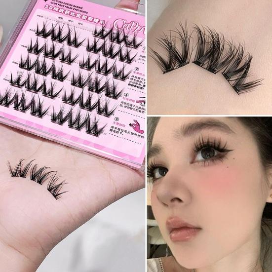 36 пар/набор накладных ресниц, естественный вид, пушистые, многоразовые, женские, индивидуальные, накладные ресницы, инструменты для макияжа на сцене и вечеринке