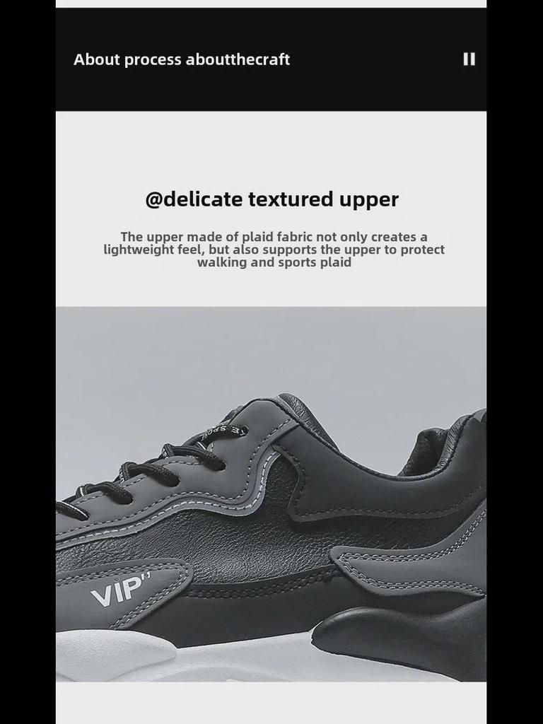 Мужские белые модные корейские повседневные туфли - осень, нескользящие, толстая подошва, универсальные кроссовки для бега