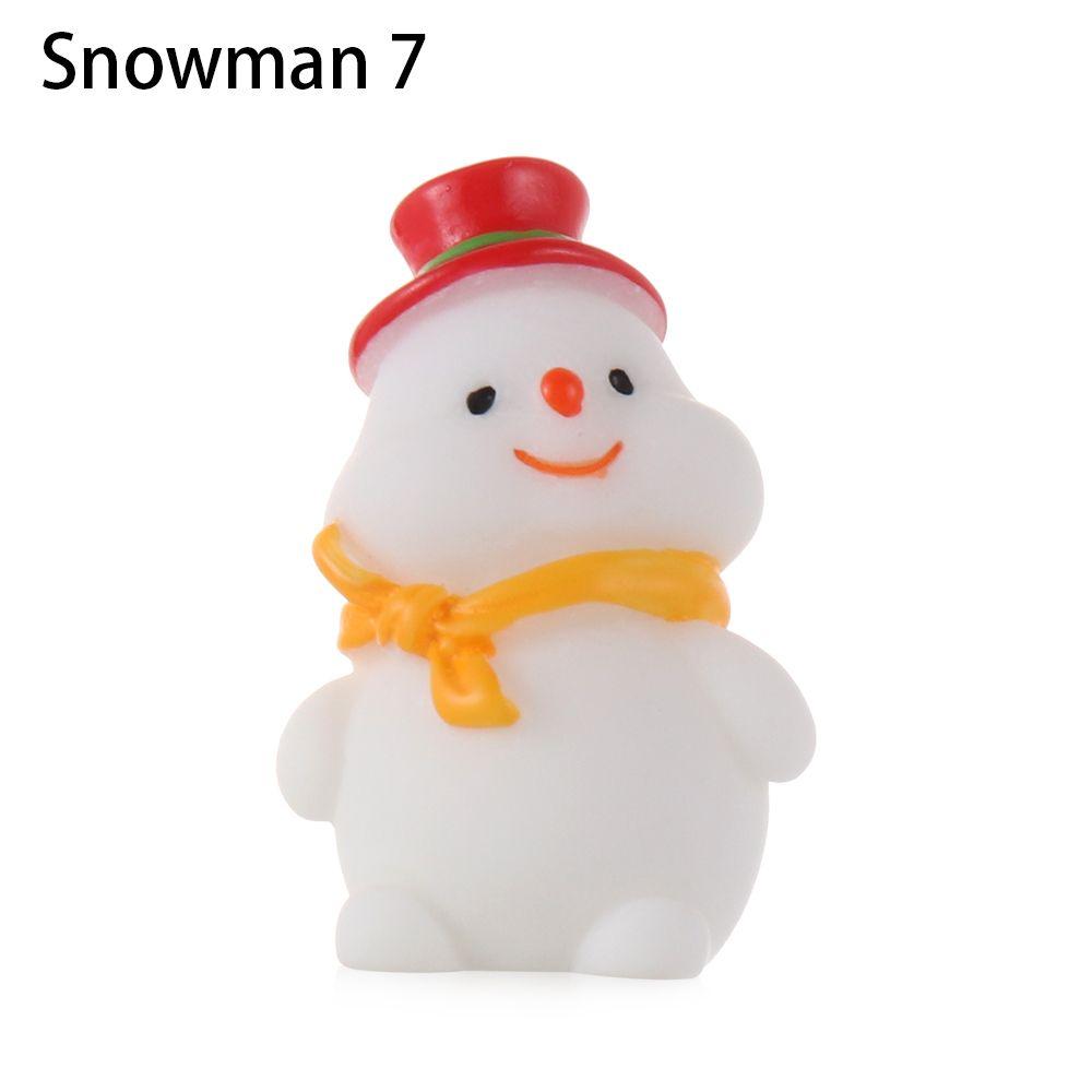 Landscape Bonsai Decor Home Decorations Santa Claus Xmas Tree Miniature Snowman Christmas Figurines