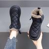 Snow boots women's winter 2025 new velvet thickened large cotton shoes waterproof non-slip warm short boots versatile