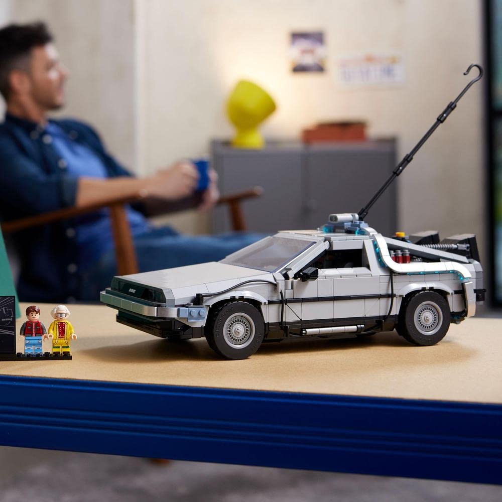 LEGO 18 лет Назад в будущее Delorean 10300 Официальный дистрибьютор внутри страны (LEGO) ~ DMC-12
