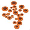 25 Pcs Of Set Ophone Leather Pads Cushion For Alto Accessory