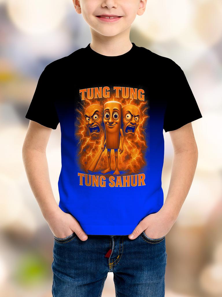 Модная Игра Пиксельная День Рождения 3D Печать Детская Футболка Юмор Смешной Мальчики Новинка Подарок Короткий Рукав Te