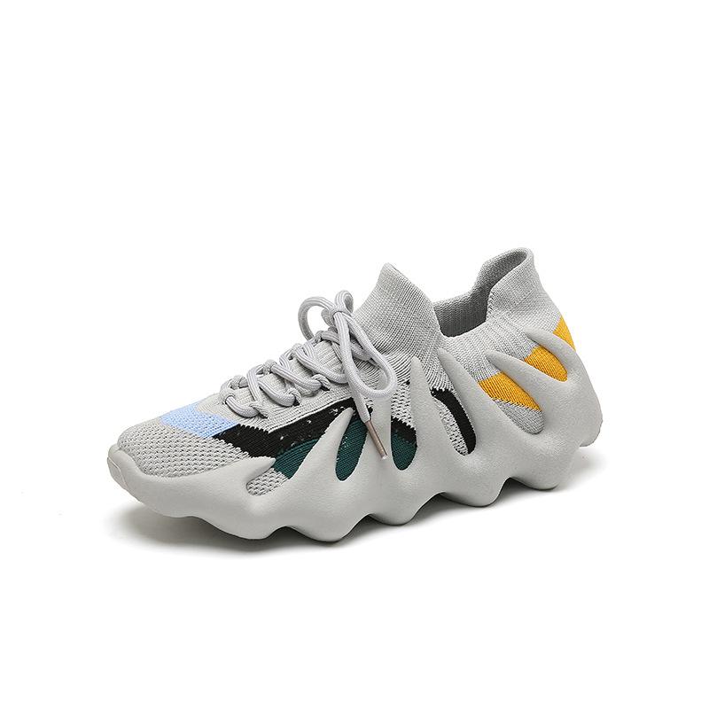 Пара носков-осьминогов обувь лето новый женский дышащий сетчатый летающий трикотаж сяолунбао вулкан мужская повседневная обувь