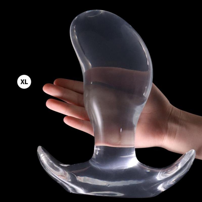 Огромная носимая анальная пробка секс-игрушки большая анальная пробка массаж простаты стимуляция точки G анальный расширитель для женщин мужчин взрослых 18+