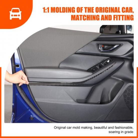 Наклейка-молдинг на подлокотник передней двери из углеродного волокна для Subaru Crosstrek -2024