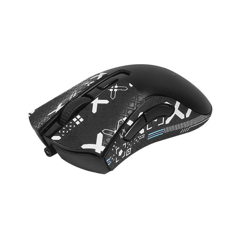 Наклейка для мыши, наждачная, противоскользящая, впитывающая пот, для Razer Deathadder V2 Mini