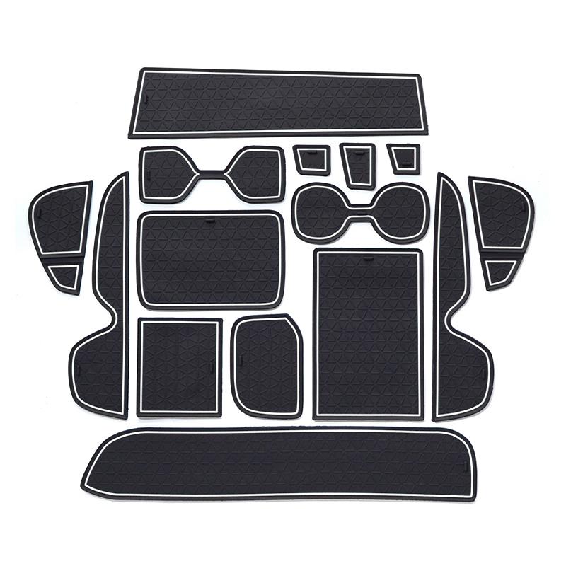 Для Toyota RAV4 XA50 2019 2020 2025 2025 2025 RAV 4 Гибридный автомобиль Нескользящий коврик Накладка в паз двери Слот для ворот Подстаканник Автомобильные аксессуары