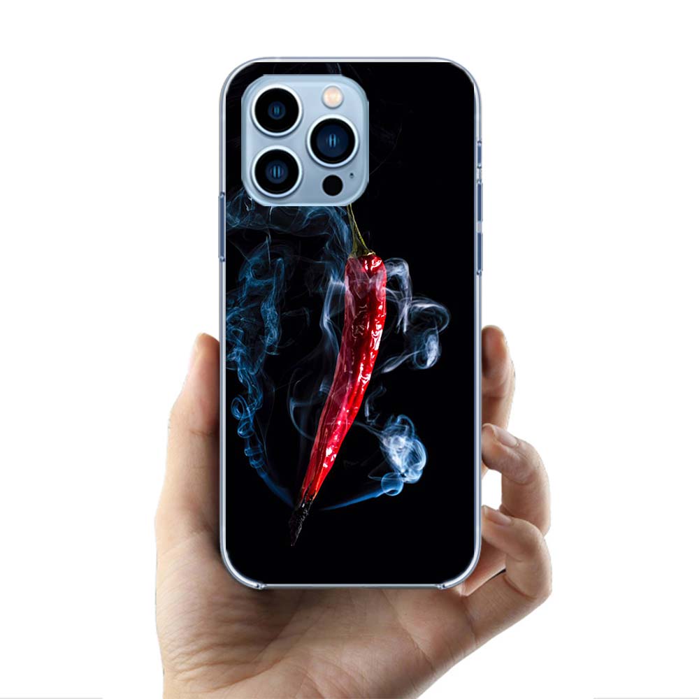 Taste The Flavor of Chili Peppers Cases Phone Case For Iphone 17E 16E 17 Air 16 Pro Max 15 Pro 14 Plus 11 13 12 Mini Cover Cases