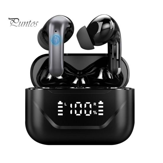 Bluetooth-compatible Translation Earbuds Active Noise Reduction Real-Time Language Translation Lightweight Design Wireless Earphones