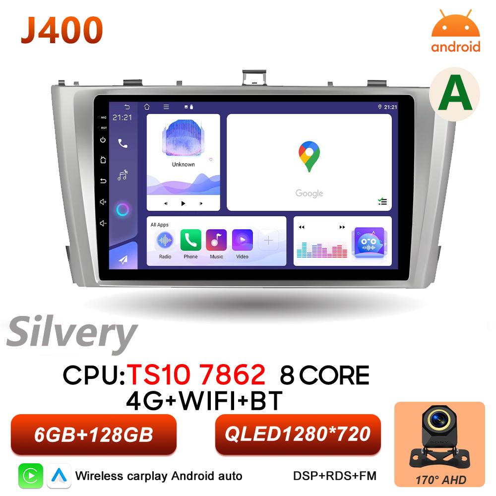Android 16 Car Radio For Toyota Avensis T27 2009 - 2015 Multimedia Player Autoradio BT Carplay Auto Screen 2din GPS Stereo DSP