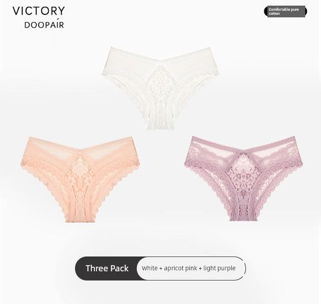 Victtoia Mrs Сексуальные кружевные трусики для женщин, Сетчатые прозрачные с вырезами, Полуприкрывающие, Соблазнительные слипы
