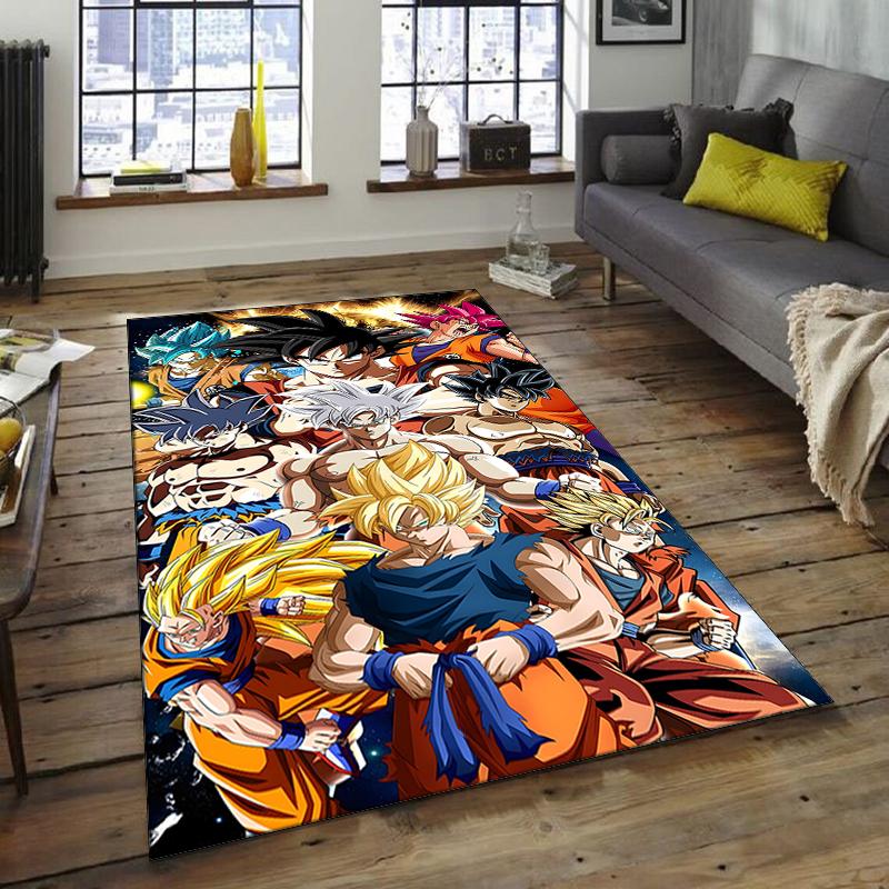 1pc Dragon Ball2 Design Area Rug - Non-Slip, Soft & Cozy Floor Mat for Living Room, Bedroom, Office - Indoor/Outdoor Decorative Carpet