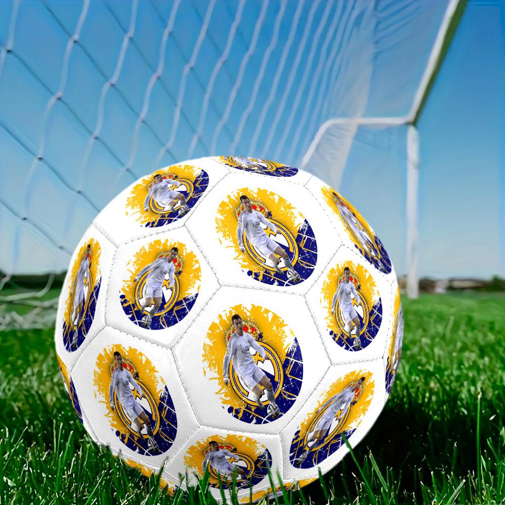 Cristiano Ronaldo30 Size 5 Football Machine-Stitched Indoor/Outdoor Universal Football Ideal for Soccer Enthusiasts