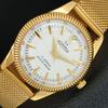РЕДКИЕ МЕХАНИЧЕСКИЕ ШВЕЙЦАРСКИЕ МУЖСКИЕ ЧАСЫ ROAMER БЕЛОГО ЦВЕТА REFURBISHED a444887-1