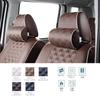 Clazzio Чехлы на сиденья для Hijet Cargo H23 комплектации Clazzio Quilt Коричневый (2011)/12~H27 (2015)/11 Делюкс/Специальный [15EDA6600N]