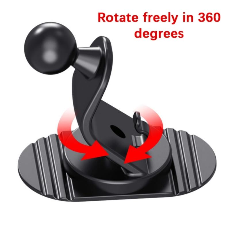 Adjustable Car Air Vent Mount Holder With 17mm Ball Head For Mobile Device Support Stable Phone Positioning During Drive