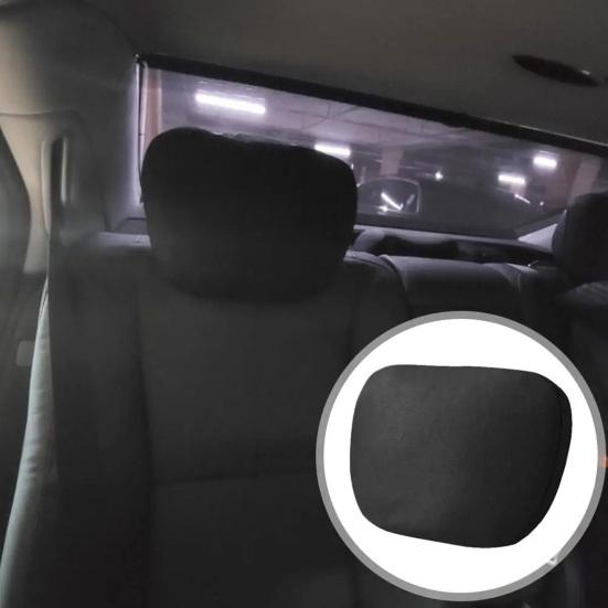 Universal Car Headrest Pillow for Mercedes S-Class Faux Leather Neck Support Cushion All Seasons Comfort Pillow