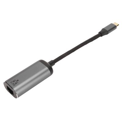 Адаптер USB C к Ethernet Высокоскоростной Plug and Play USB Type C к RJ45 2.5G Gigabit Ethernet LAN