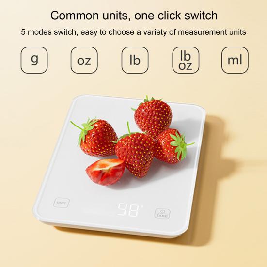 Умные кухонные весы с приложением 3 г/10 кг точные электронные весы со счетчиком калорий отслеживание питания контроль порций ЖК-дисплей цифровые весы