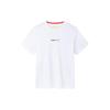Training Series Letter Round Neck Moisture Wicking Pullover Short Sleeve T-Shirt Men T-Shirts Pure-White 152427160-1