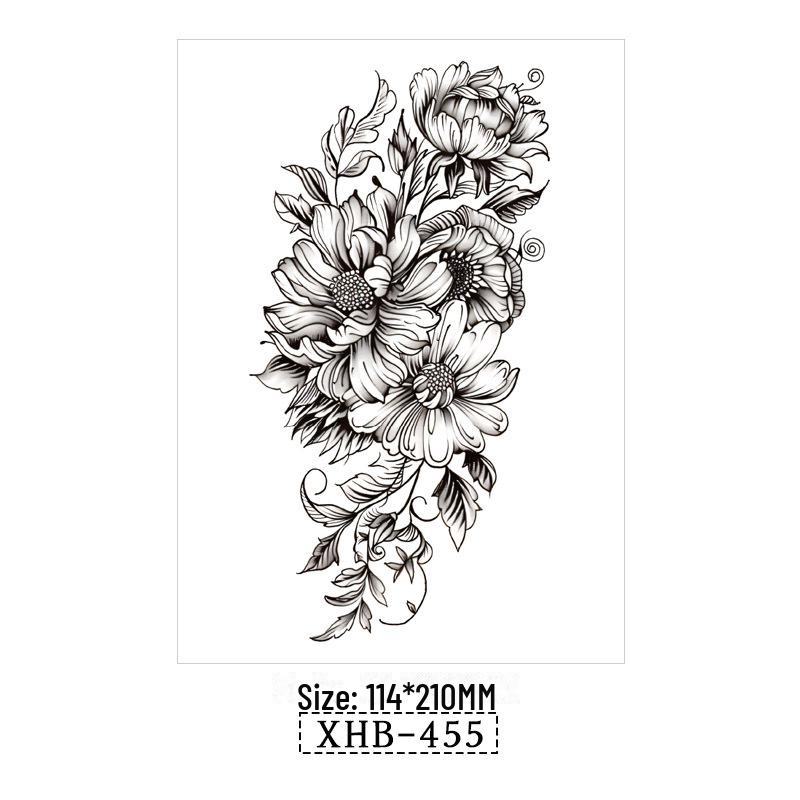 3D реалистичные временные татуировки-наклейки с изображением бабочек, тигров и змей