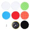 9Pcs Polishing Pad Buffing Sponge 150mm Diameter Cleaning Tool Set Kit for Car Boat