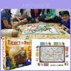 Настольная игра Ticket To Ride с ярким дополнением 1912 года для детей и взрослых