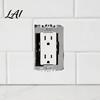 Device Leveling Plates 5/10/15/20/30Pcs Wall Plate Spacers for Electrical Outlets Galvanized Metal Loose or Recessed Outlet Repair Flush Fit
