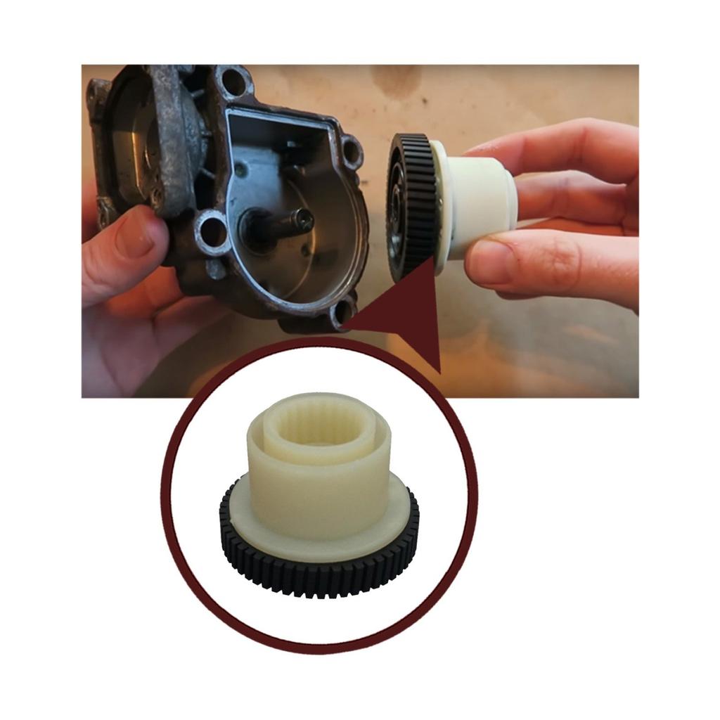 ESC Auto Parts  EGE10+EGE543 Transfer Case Servo Motor Actuator Gear Set 27107566296 for BMW BMW X3 X5 X6 Mercedes Rover