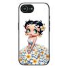 Мягкий чехол для телефона Apple iPhone 17 16 14 15 Pro Max Plus 15+ 16E XR ProMax Air Case B-Bettys Мультяшный B-Boops Аниме Чехол
