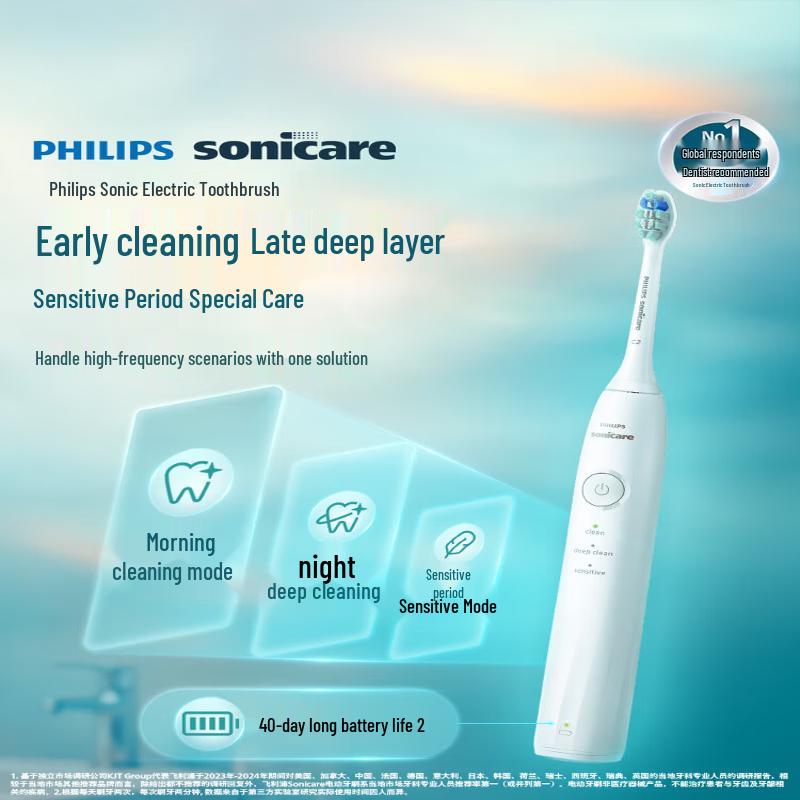 Philips Sonic Electric Toothbrush 1 Series CN plug (adapter included)