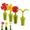 Flowers Wine Bottle Stopper Beer Cap Silicone Cork Leak Proof Bottle Sealer Stoppers