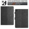 For Lenovo Tab M10 (Gen 3) Case Card Holder Building Blocks Imprinted Tablet Stand Cover