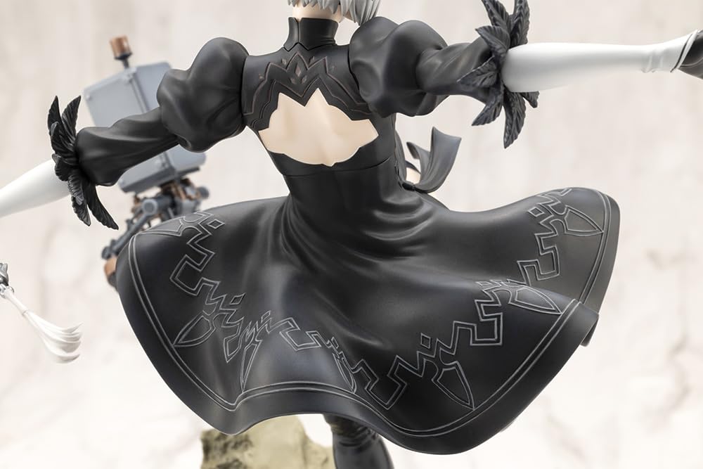 KOTOBUKIYA ARTFX J 2B масштаб ПВХ окрашенная готовая фигурка NieRAutomata Ver1.1a 1/8