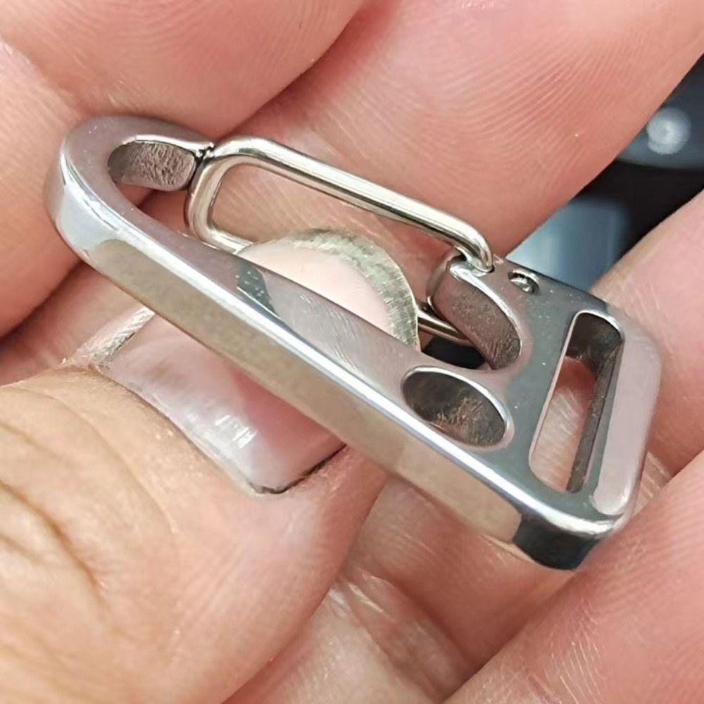 Stainless Steel Hook Clips 20/25/35mm Strap Buckle High Quality Belt Carabiner  Outdoor Tool