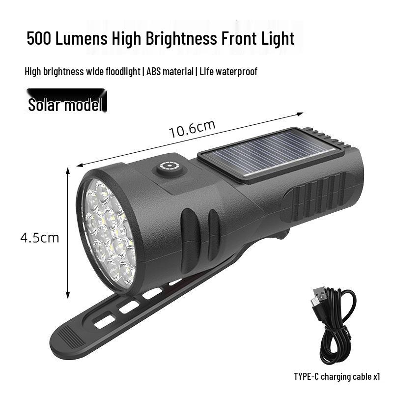 Cross-Border Multifunctional High-Brightness Flashlight & Power Bank for Portable Emergency Exploration