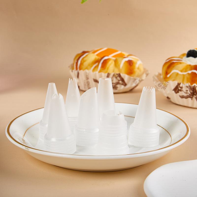 Пластиковые трубочки Насадки для глазури Насадка для цветов Имитация кексов Крем Клей Украшение торта Советы по выпечке Инструменты для выпечки