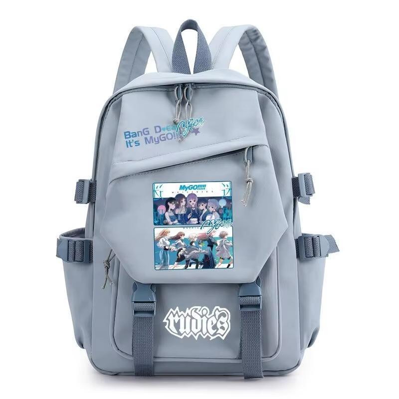 BanG Dream Its MyGO Backpack Boys Girl Teenage Anime School Bag Takamatsu Tomori Anon Chihaya Rana Pattern Stain Resistant Bags