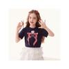 Hello Kitty Girls' Short-Sleeved T-Shirt 100% Cotton Bow Summer Short-Sleeved 2025 New Summer Top