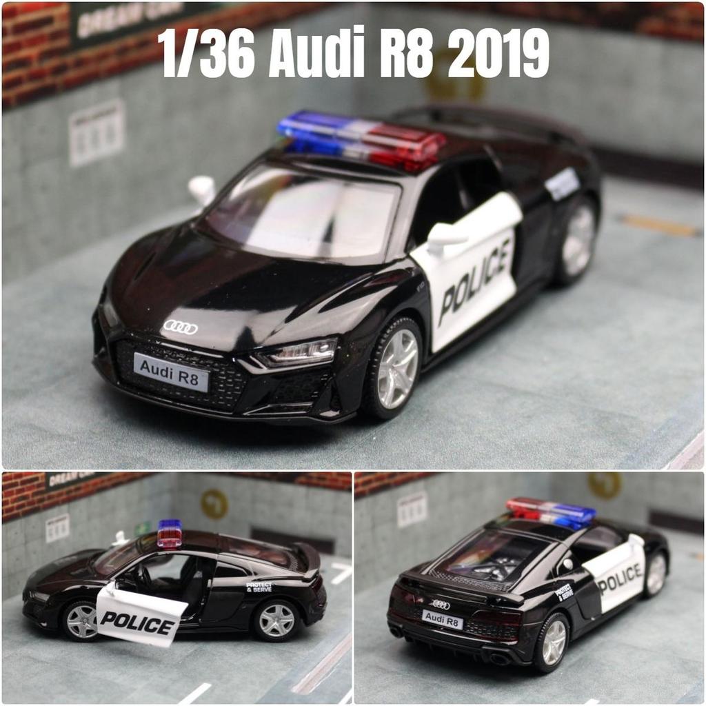 Police Car Series Volkswagen Mercedes Benz Dodge Lamborghini McLaren Ford Chevrolet Corvette Diecasts & Toy Vehicles RMZ City 1:36 Alloy Model