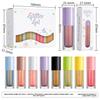 Colorful Chameleon Liquid Eyeshadow Set With Rainbow Glitter For Creative Makeup Looks