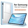 Чехол для Samsung Tab S7 S8 S9 S10 FE Plus 13,1 дюйма Магнитная Smart-обложка для Tab A9 8.7 Plus 11 A8 S6 Lite Держатель для стилуса Funda