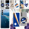 Чехол для телефона Samsung Galaxy S26 S25 S24 S23 S22 Ultra S20 S21 FE 5G Plus Мягкий прозрачный чехол Флаг Маршалловых островов