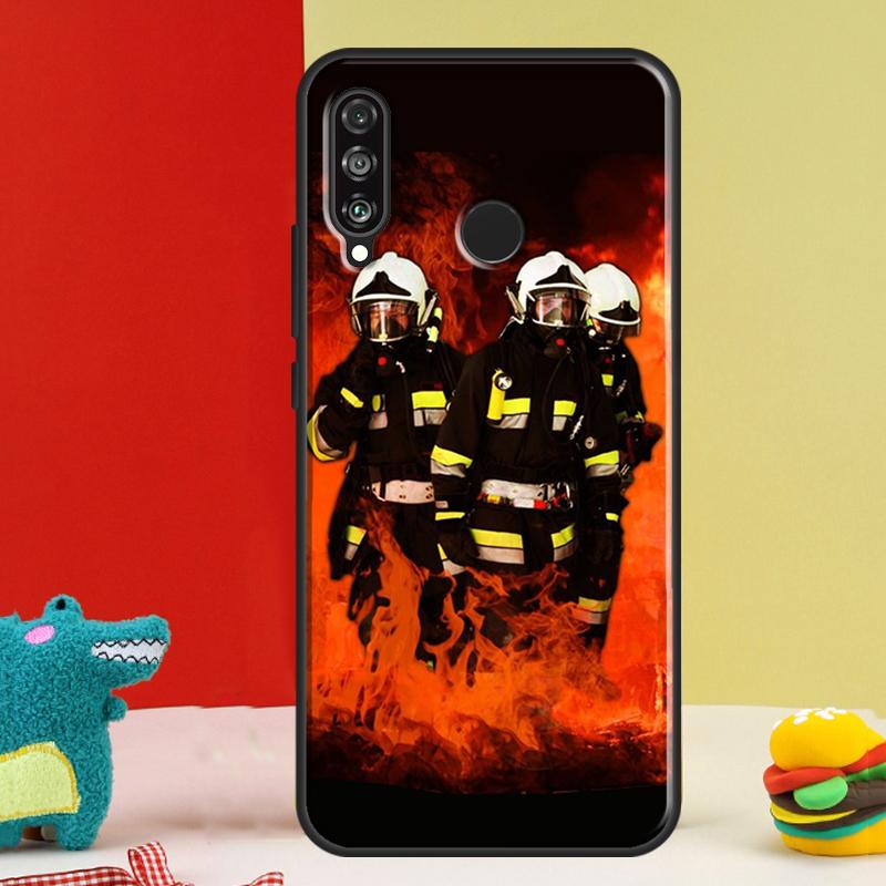 Герой пожаротушения Для Huawei Nova 9 10 SE 12i 12s 11i 5T Y91 Y90 Y60 Y70 Y72 Y61 P60 Pro P20 P30 P40 Lite Чехол