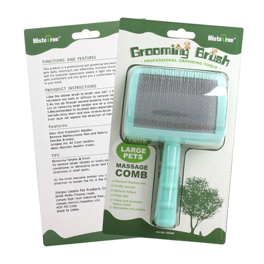 Tangles and Loose Fur Pet Fur Clean Pet Dematting Comb Dog Comb Grooming Combs Pet Cleaning Brush