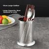Baijie Stainless Steel Chopstick Holder, Chopstick Storage Rack, Chopstick Cage, Utensil Tube, Chopstick Stand, Draining Rack, Single Tube
